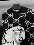 Gucci Monogram Logo Örme Kazak | Siyah