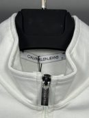 Calvin Klein Yarım Fermuar | Beyaz