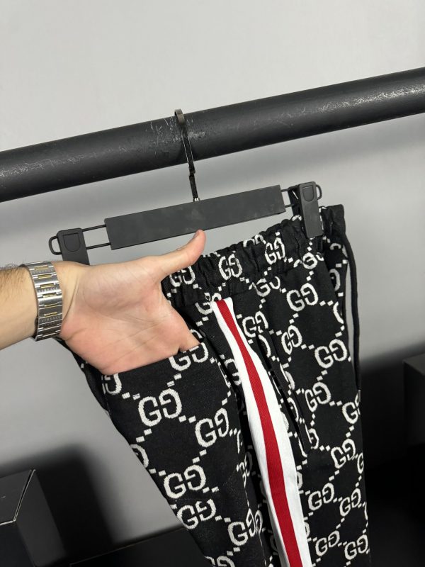 Gucci Monogram Eşofman Takımı | Siyah - Image 8