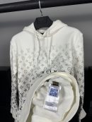 Louis Vuitton Monogram Logo Hoodie | Beyaz