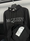 Alexander McQueen Logo Hoodie | Siyah