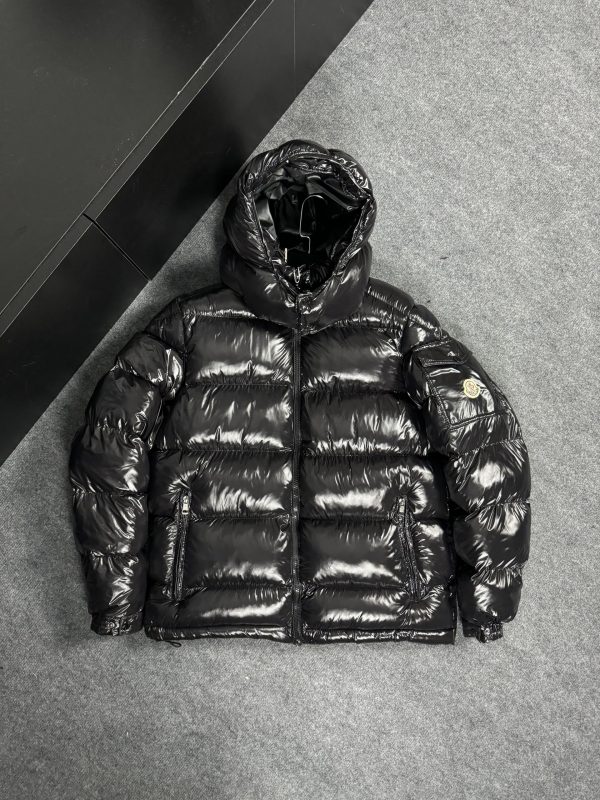 Moncler NFC Logo Mont | Siyah - Image 5