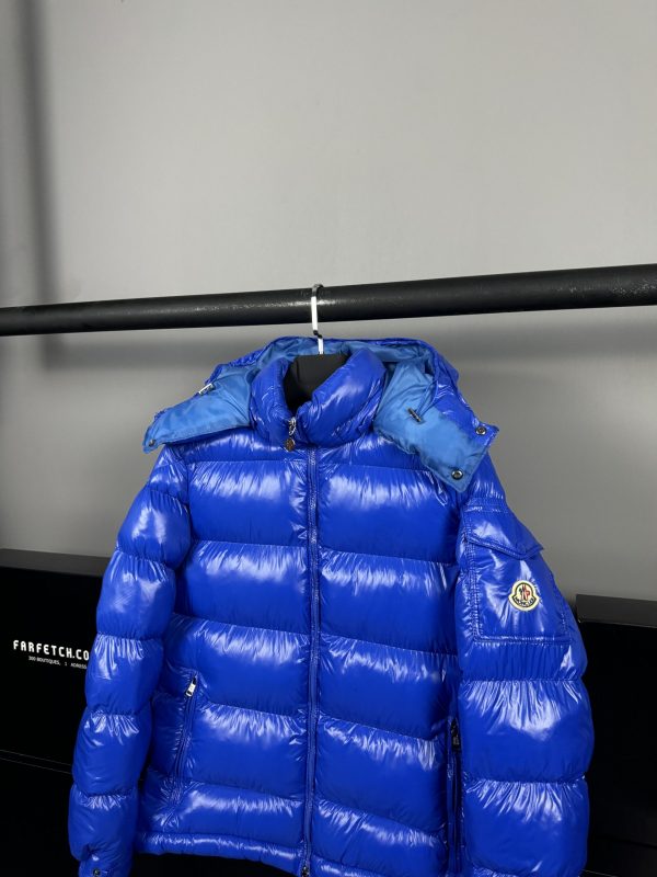 Moncler NFC Logo Mont | Mavi - Image 2