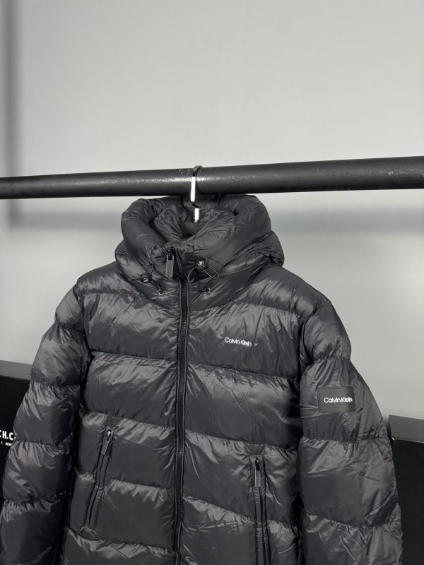 Calvin Klein Puffer Mont | Siyah - Image 2