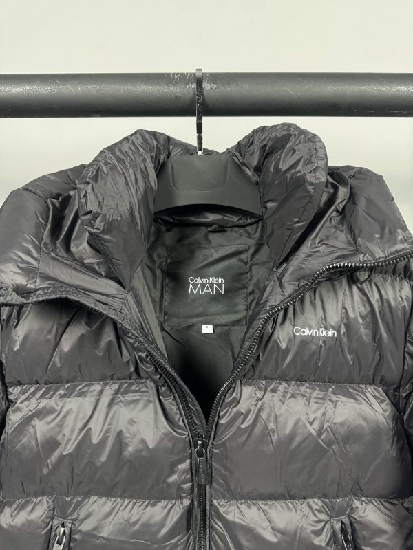 Calvin Klein Puffer Mont | Siyah - Image 4