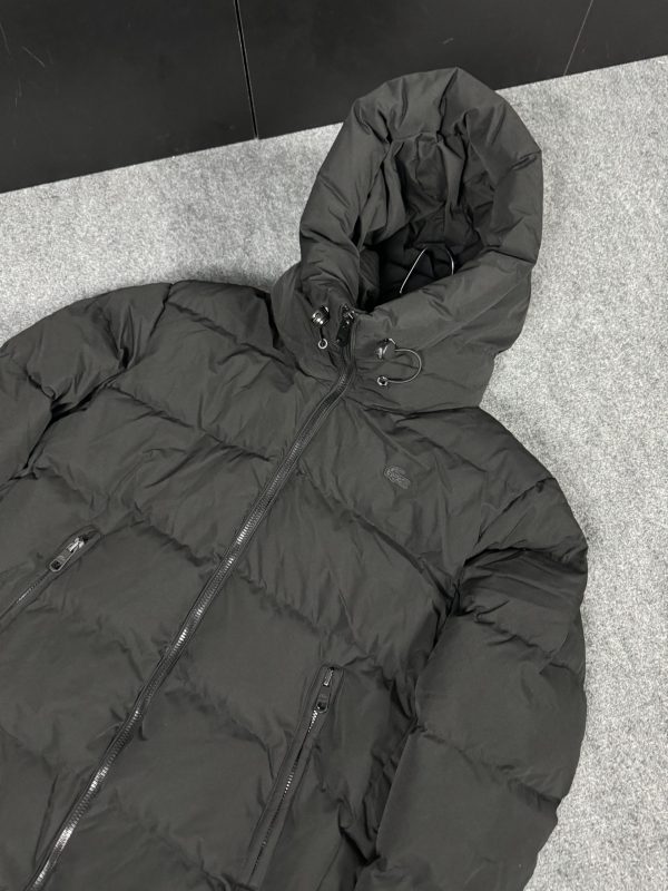 Lacoste Puffer Mont | Siyah - Image 3