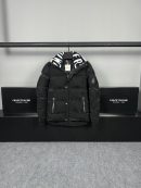 Moncler Kürklü Puffer Mont | Siyah