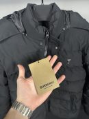 Burberry Metal Logo Puffer Mont | Siyah