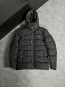 Burberry Metal Logo Puffer Mont | Siyah