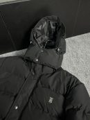 Burberry Metal Logo Puffer Mont | Siyah