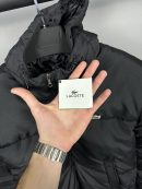 Lacoste Nakış Logo Puffer Mont | Siyah