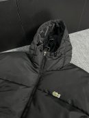 Lacoste Nakış Logo Puffer Mont | Siyah