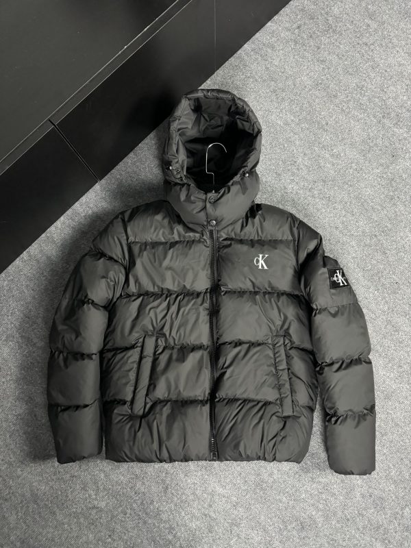 Calvin Klein Puffer Mont | Siyah