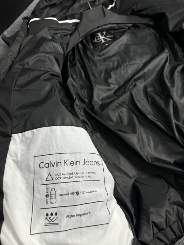 Calvin Klein Puffer Mont | Siyah - Image 4