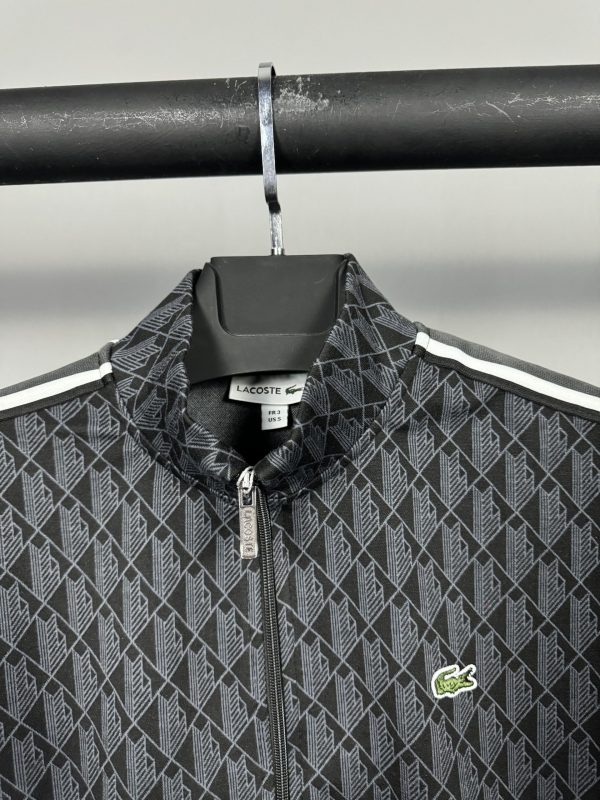 Lacoste Monogram Eşofman Takımı | Siyah - Image 5