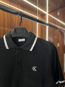 Calvin Klein Nakış Logo Polo Yaka | Siyah