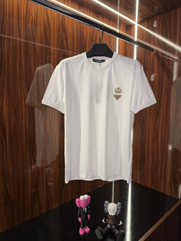 Dolce Gabbana Nakış Logo T-Shirt | Beyaz (dg01)