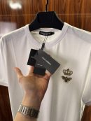 Dolce Gabbana Nakış Logo T-Shirt | Beyaz (dg01)