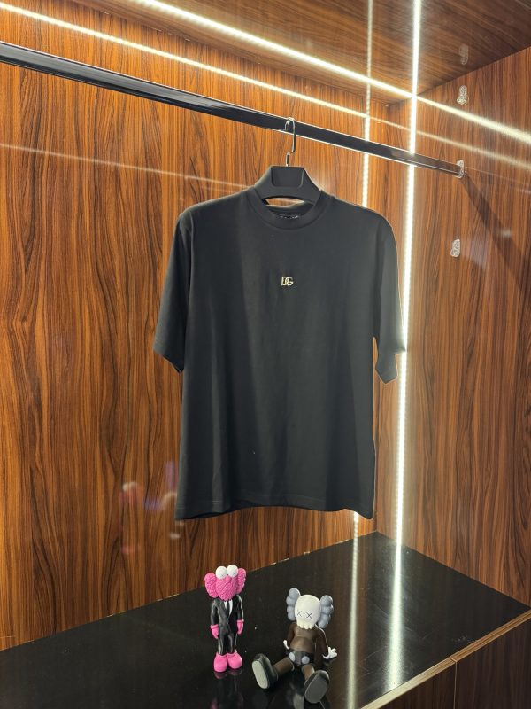 Dolce Gabbana Metal Logo T-Shirt | Siyah (dg04)