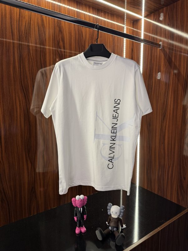 Calvin Klein Logo T-Shirt | Beyaz (ck02)