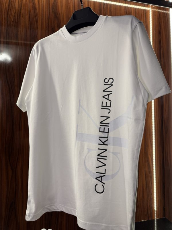 Calvin Klein Logo T-Shirt | Beyaz (ck02) - Görsel 2