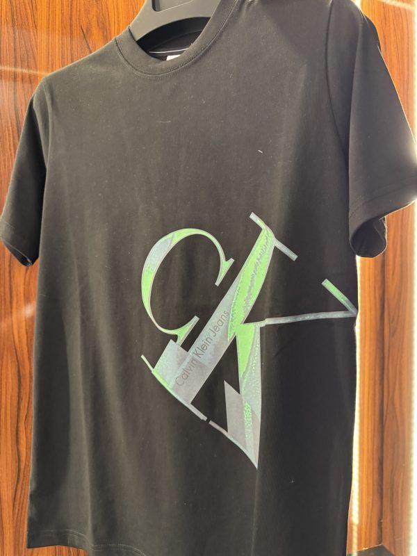 Calvin Klein Logo T-Shirt | Siyah (ck04) - Görsel 2