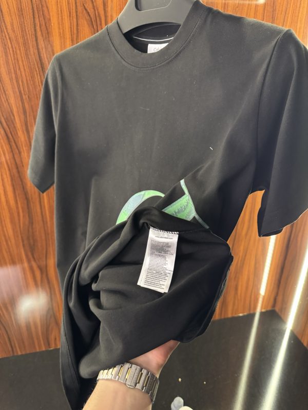 Calvin Klein Logo T-Shirt | Siyah (ck04) - Görsel 4