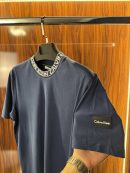 Calvin Klein Yaka Detaylı T-Shirt | Lacivert (ck05)