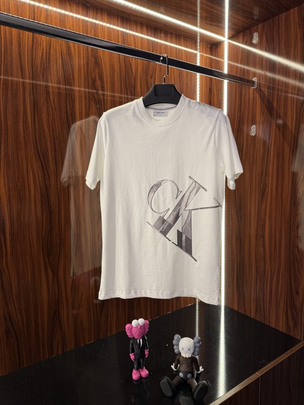 Calvin Klein Logo T-Shirt | Beyaz (ck04)