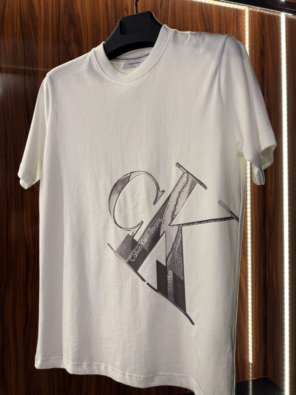 Calvin Klein Logo T-Shirt | Beyaz (ck04) - Görsel 2