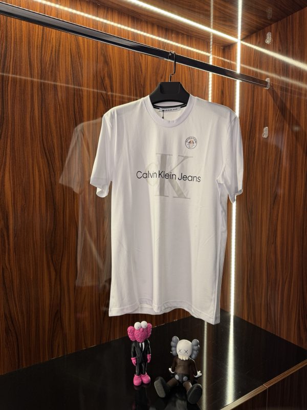 Calvin Klein Logo T-Shirt | Beyaz (ck01)