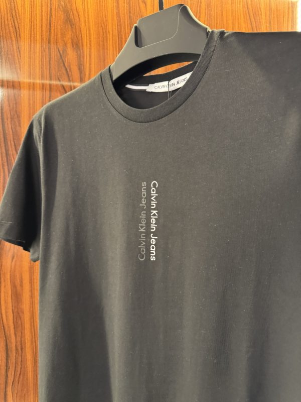 Calvin Klein Logo T-Shirt | Siyah (ck03) - Görsel 3