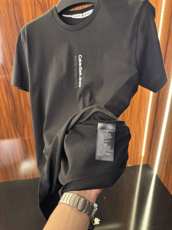 Calvin Klein Logo T-Shirt | Siyah (ck03) - Görsel 5