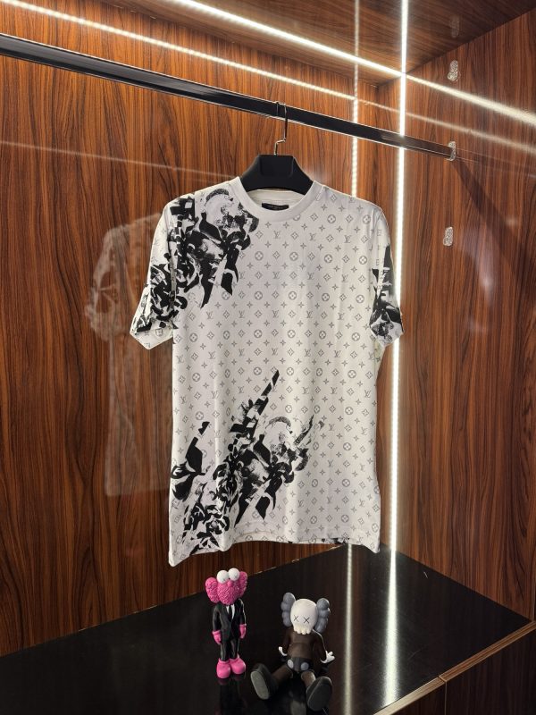 Louis Vuitton Monogram T-Shirt | Beyaz (lv01)