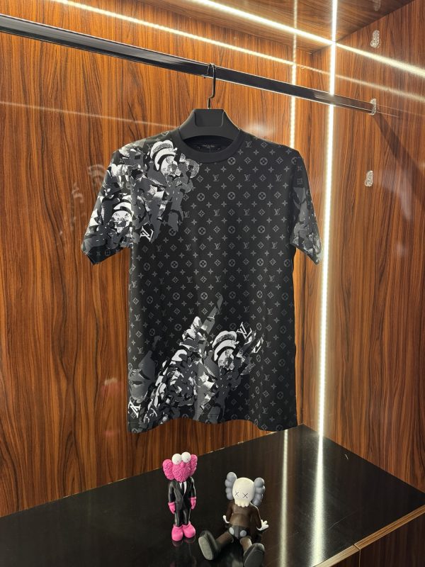 Louis Vuitton Monogram T-Shirt | Siyah (lv01)
