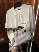 Louis Vuitton Kamuflaj Detay T-Shirt | Beyaz (lv06)