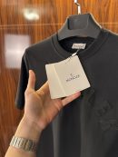 Moncler Nakış Logo Logo T-Shirt | Siyah (mnclr01)