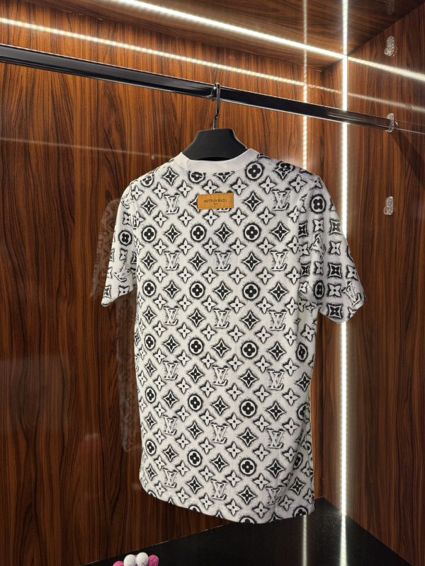 Louis Vuitton Monogram T-Shirt | Beyaz (lv02) - Görsel 4