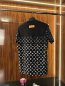 Louis Vuitton Monogram Logo T-Shirt | Siyah (lv09)