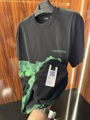 Louis Vuitton Kamuflaj Detay T-Shirt | Siyah (lv06)