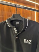 Emporio Armani Yaka Detaylı Polo Yaka | Siyah