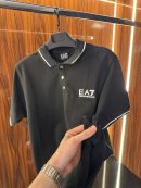 Emporio Armani Yaka Detaylı Polo Yaka | Siyah