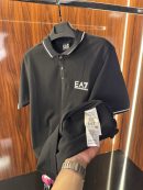 Emporio Armani Yaka Detaylı Polo Yaka | Siyah