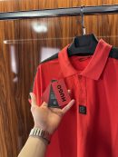 Hugo Boss Omuz Şeritli Polo Yaka | Kırmızı