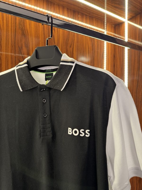 Hugo Boss Çift Renk Polo Yaka | Siyah - Görsel 2