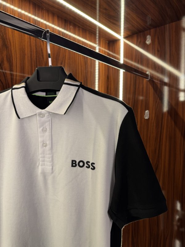 Hugo Boss Çift Renk Polo Yaka | Beyaz - Görsel 2