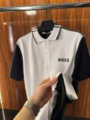 Hugo Boss Çift Renk Polo Yaka | Beyaz