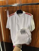 Moncler Omuz Şeritli Polo Yaka | Beyaz