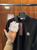 Moncler Fermuar Detay Polo Yaka | Siyah