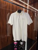 Versace Nakış Logo Yaka Detay Polo Yaka | Beyaz